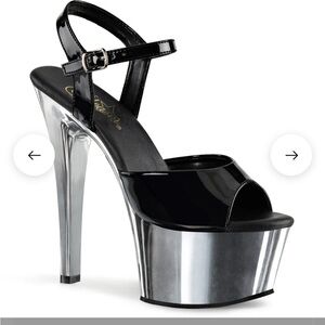 Pleaser Aspire 609 Chrome 11